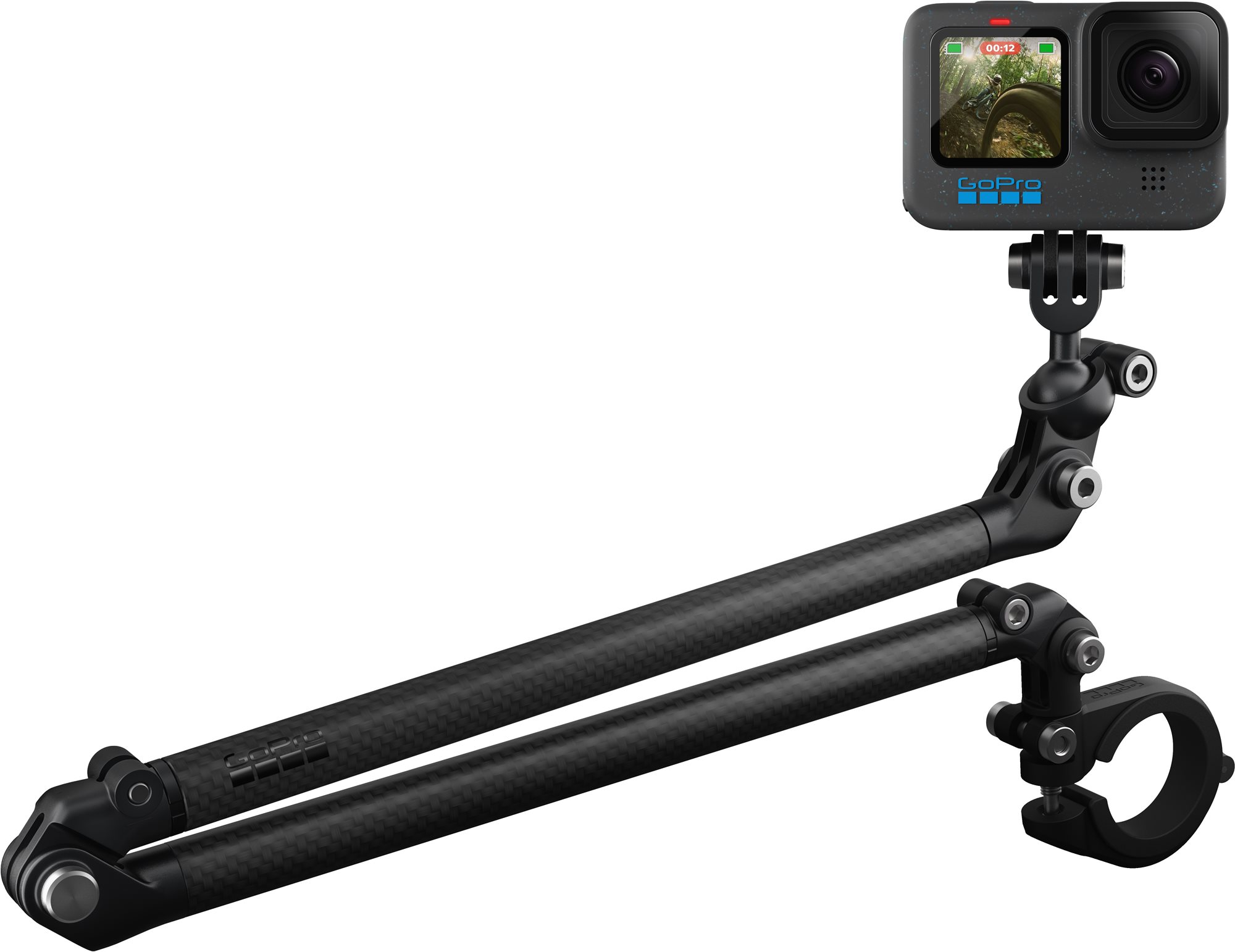 Tartó GoPro Boom + tartó rúdra (Boom + Bar Mount)