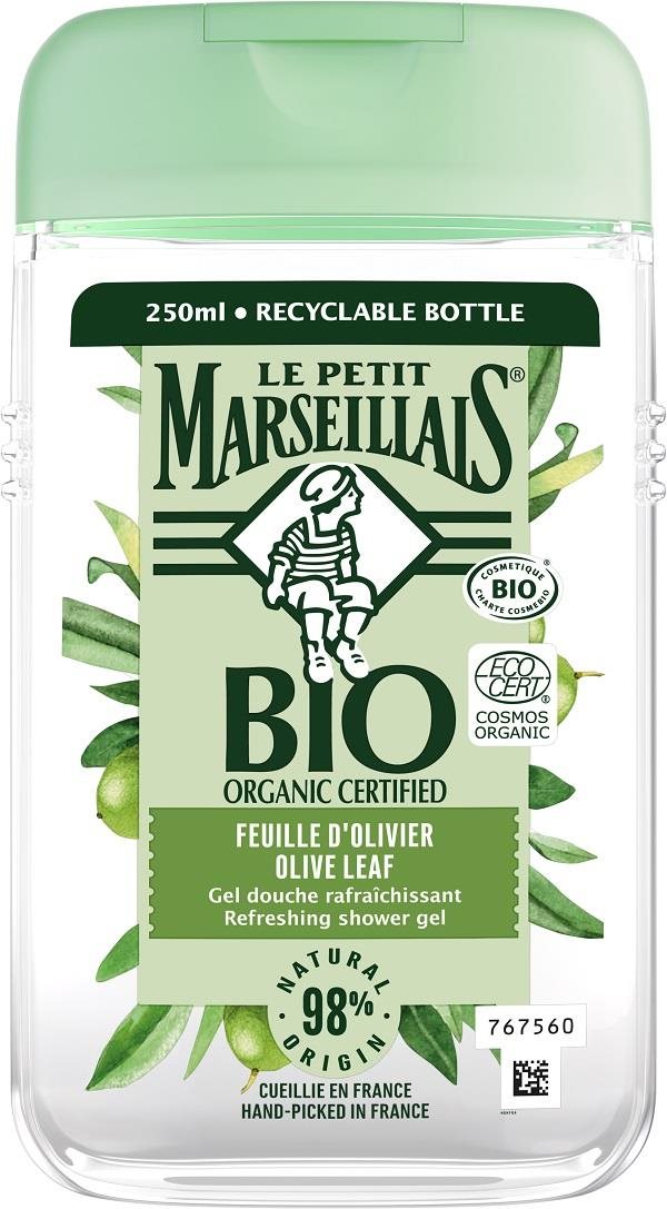 Tusfürdő LE PETIT MARSEILLAIS BIO tusfürdő Olajfalevél 250 ml