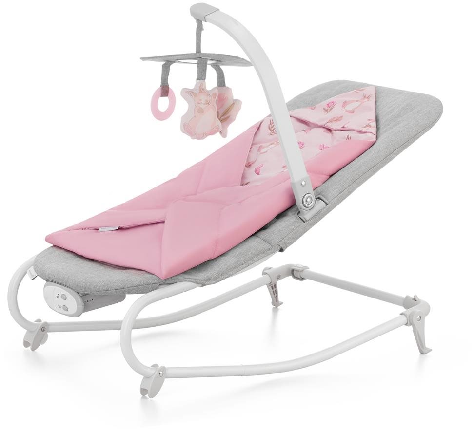 Babahinta Kinderkraft Vibráló hinta dallamokkal Felio 2 Peony Rose