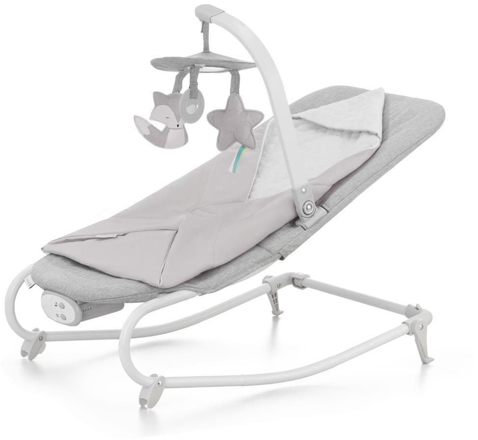 Babahinta Kinderkraft Vibráló hinta dallamokkal Felio 2 Stone Grey