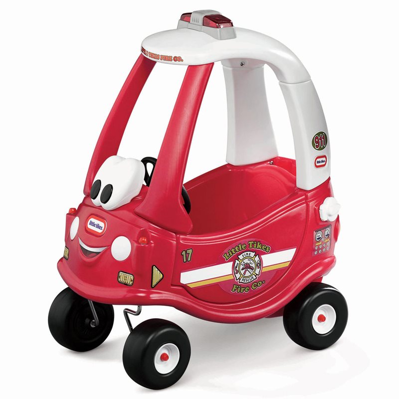 Futóbicikli Little Tikes Cozy Coupe - tűzoltóautó