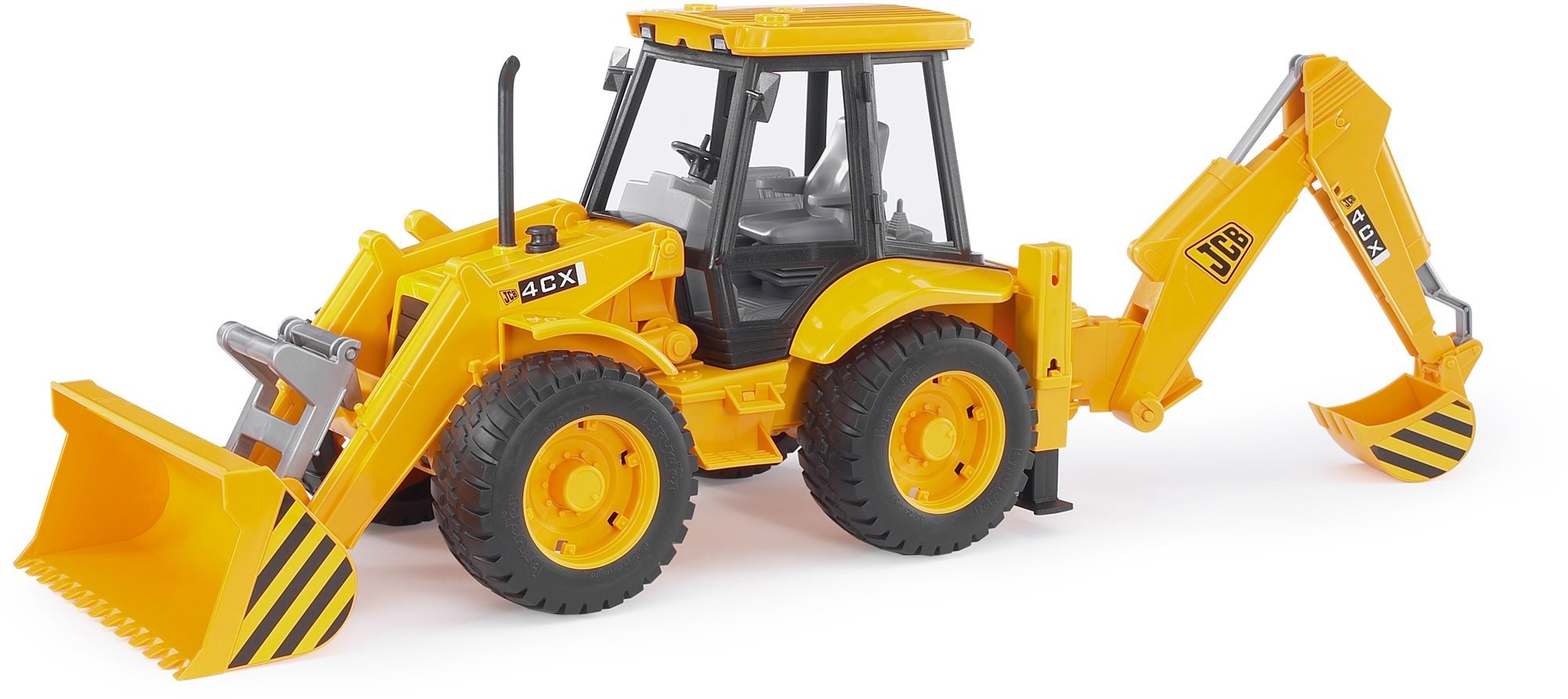 Játék autó Bruder JCB 4CX Kotró-rakodógép