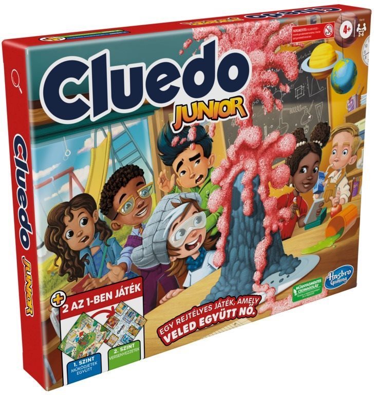 Társasjáték Hasbro Cluedo Junior Plus (HU)