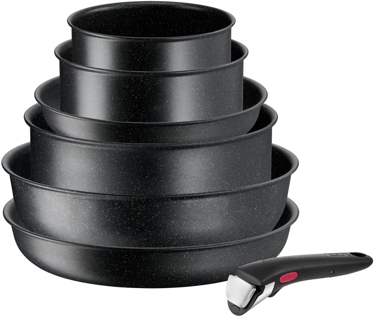 Edénykészlet Tefal L3998702 Ingenio Black Stone edénykészlet