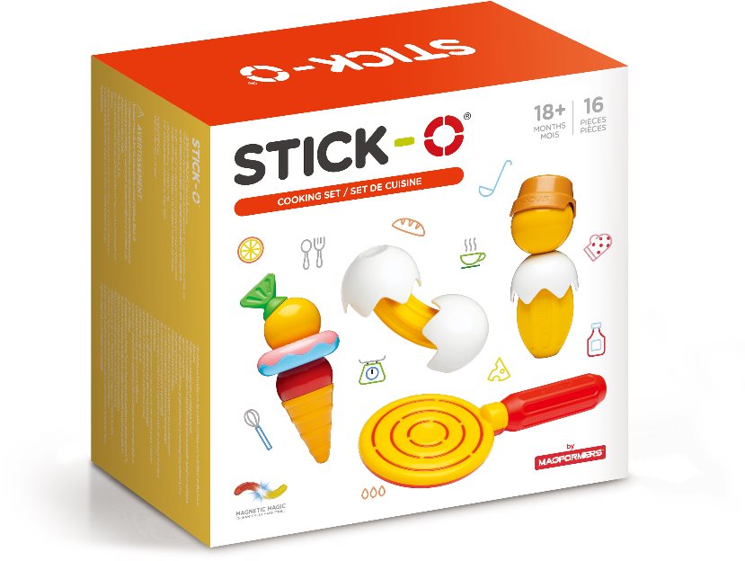 Építőjáték Magformers - Stick-O Konyha