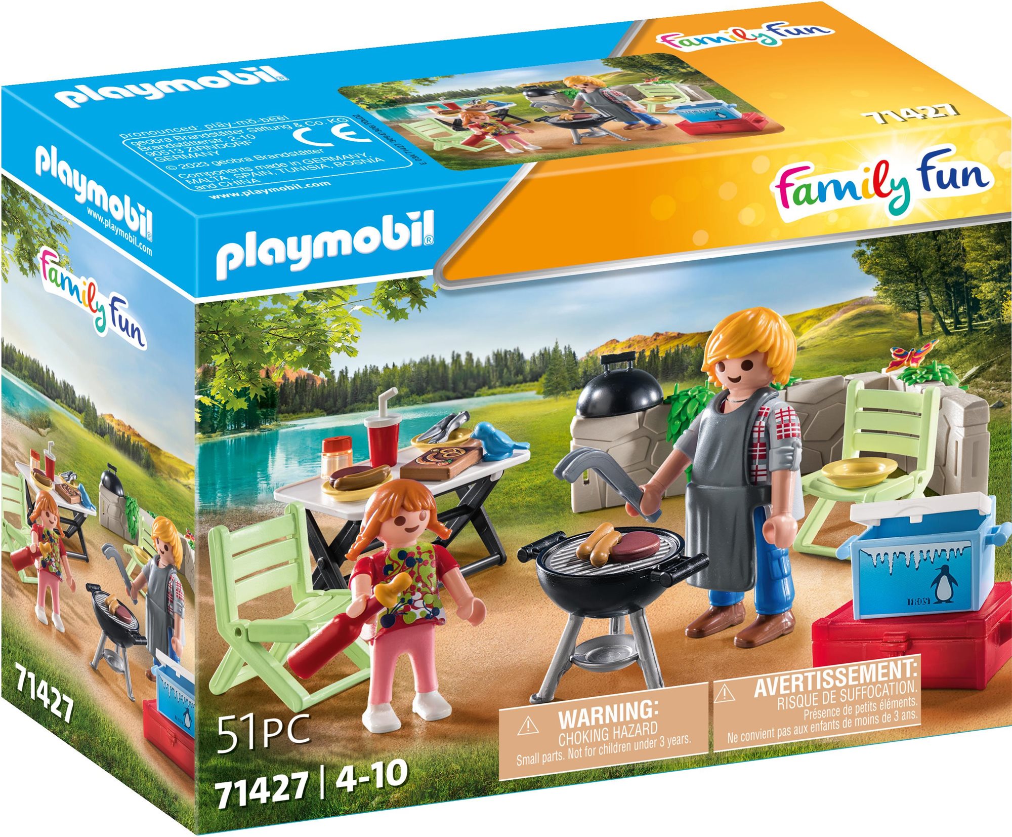 Építőjáték Playmobil Grillezés 71427