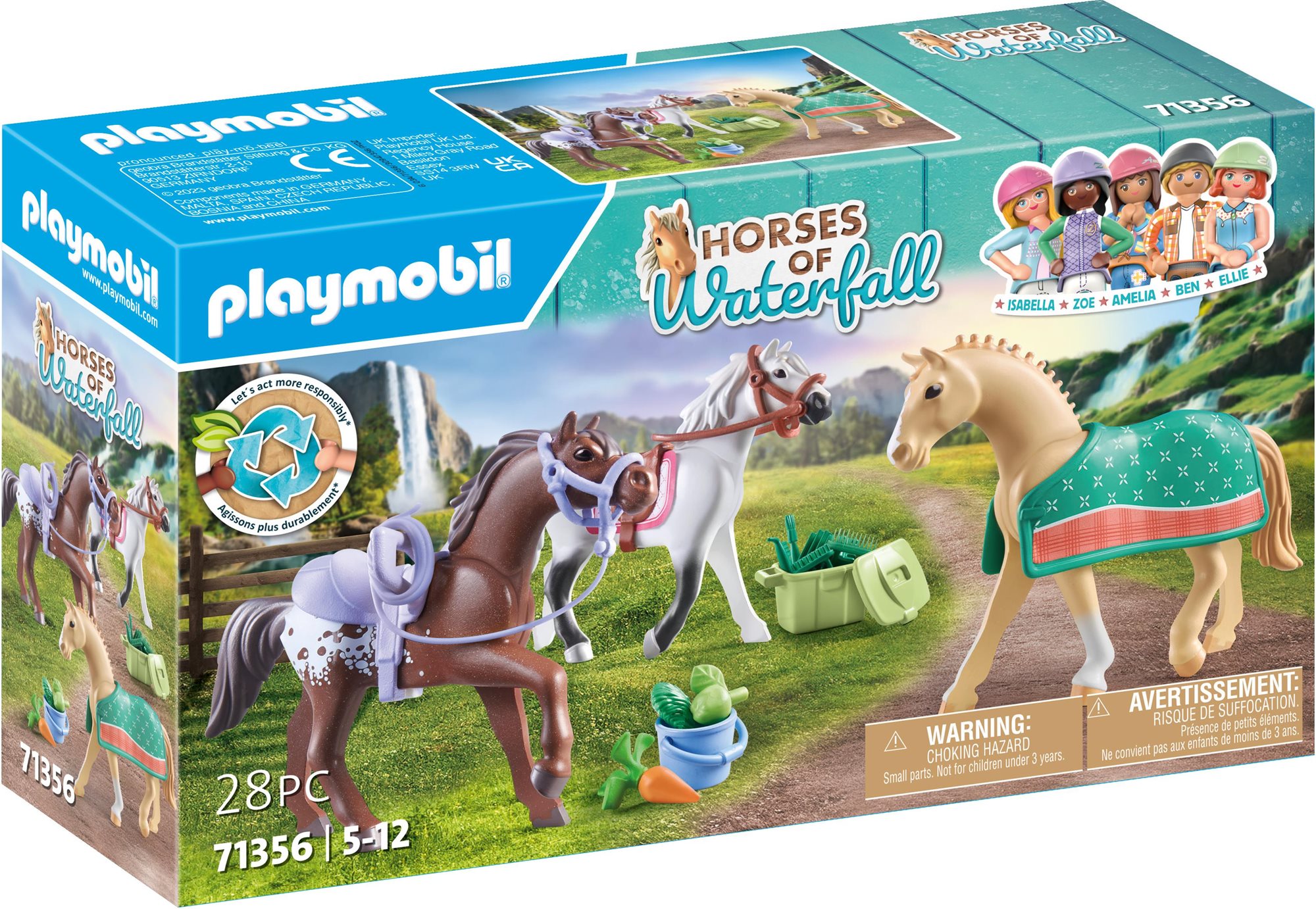 Építőjáték Playmobil Lovas szett: Morgan