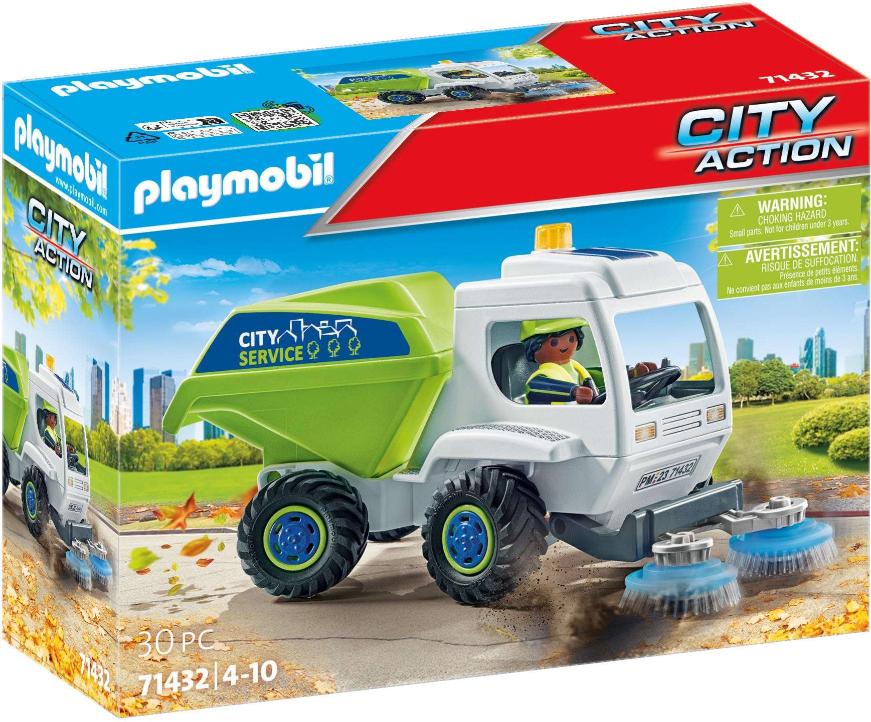 Építőjáték Playmobil Utcaseprő autó 71432