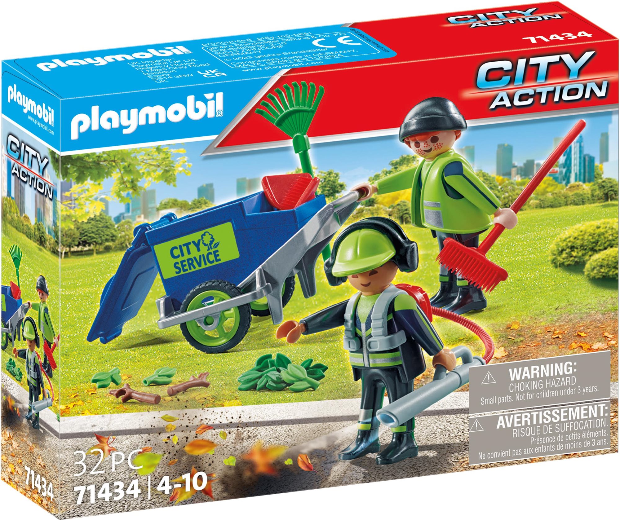 Építőjáték Playmobil Várostakarító csapat 71434