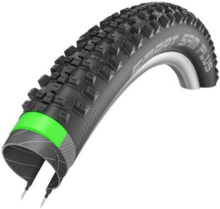 Kerékpár külső gumi Schwalbe Smart Sam Plus 26x2.1 Addix GreenGuard