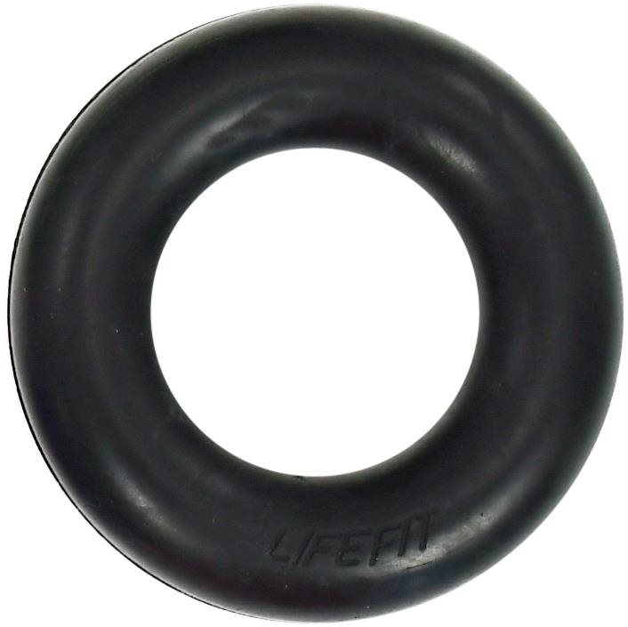 Kézerősítő LIFEFIT RUBBER RING fekete