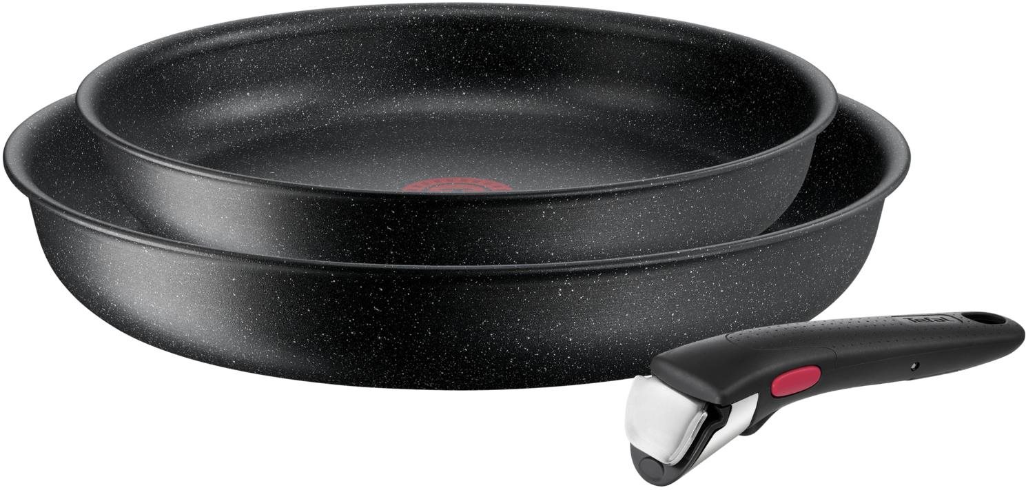 Serpenyő szett Tefal L3999032 Ingenio Black Stone Serpenyő szett levehető nyéllel