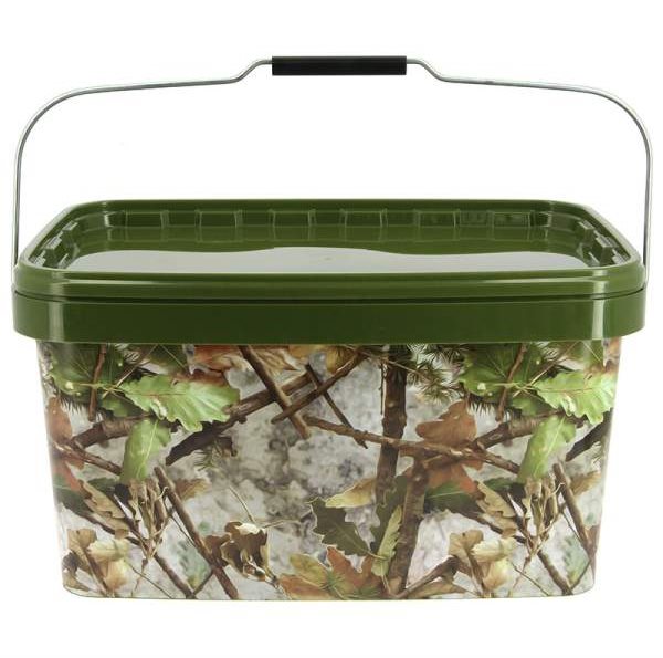 Vödör NGT Square Camo Bucket 12