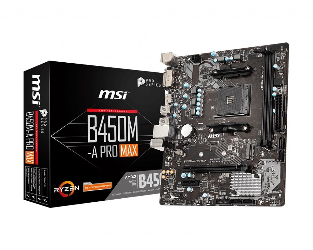 Alaplap MSI B450M-A PRO MAX