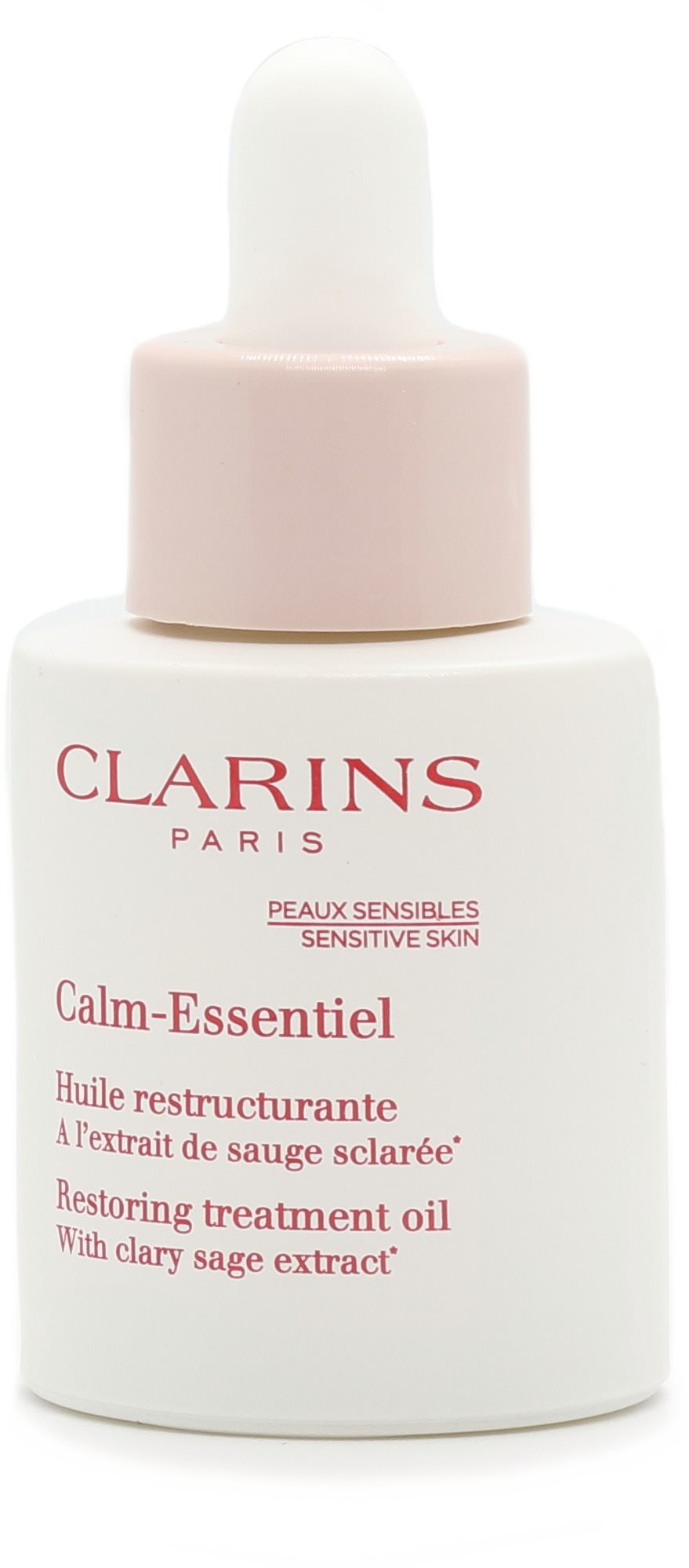 Arcápoló olaj CLARINS Calm-Essentiel helyreállító kezelőolaj 30 ml