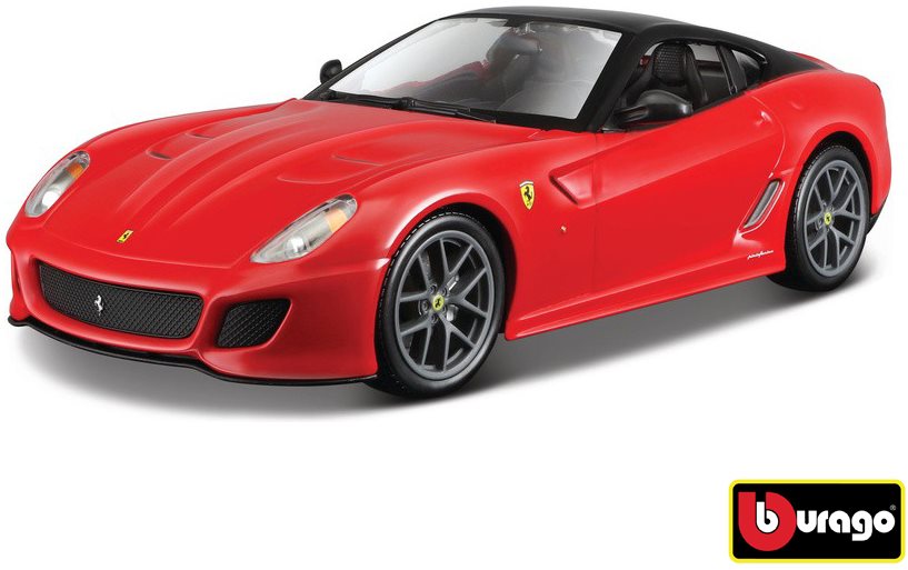 Autó makett Bburago Ferrari 599 GTO Red