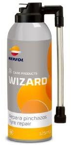 Defektjavító készlet Repsol Wizard Repara pinchazos spray 300ml