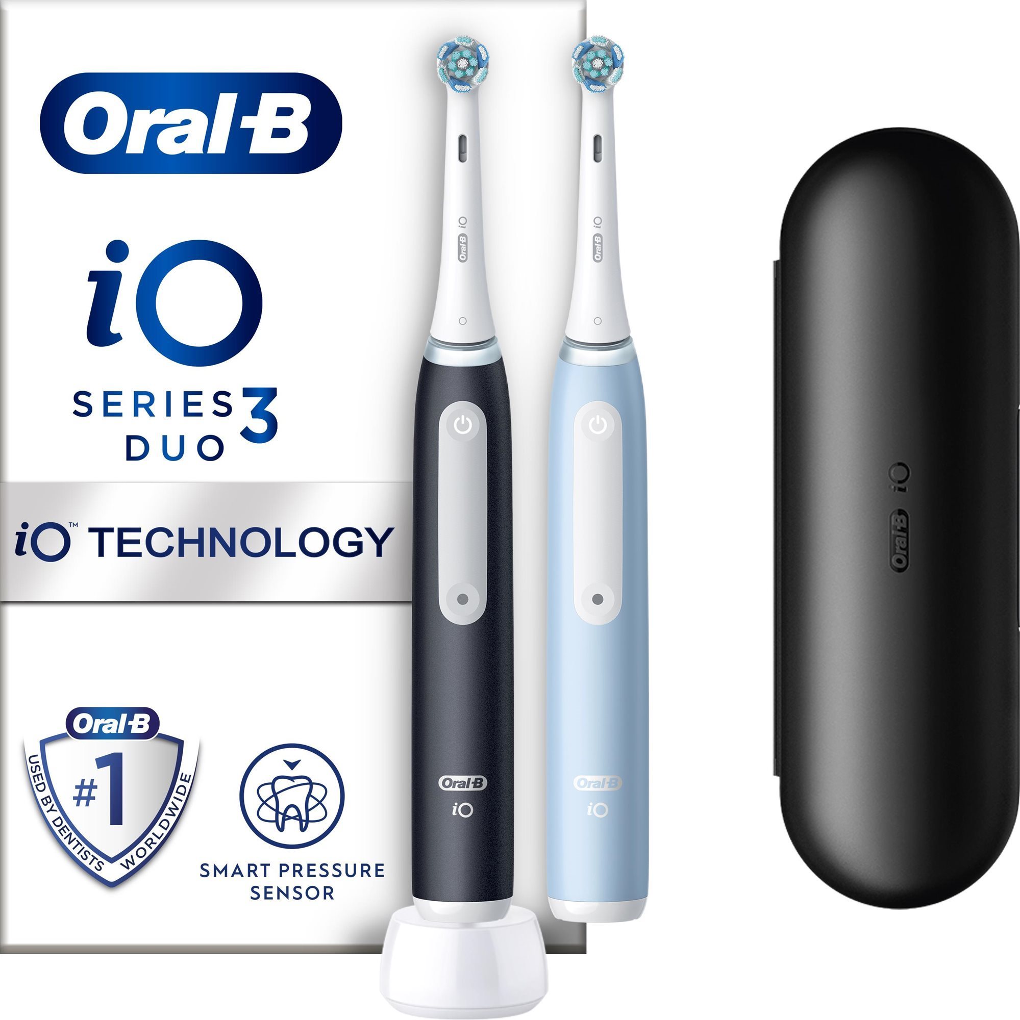 Elektromos fogkefe Oral-B iO 3 Duo Black & Blue