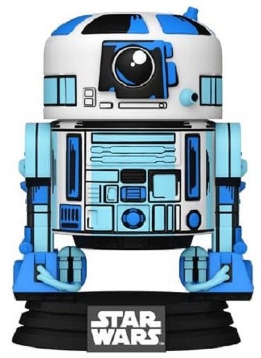 Figura Funko POP! Csillagok háborúja - R2D2 (Retro sorozat)