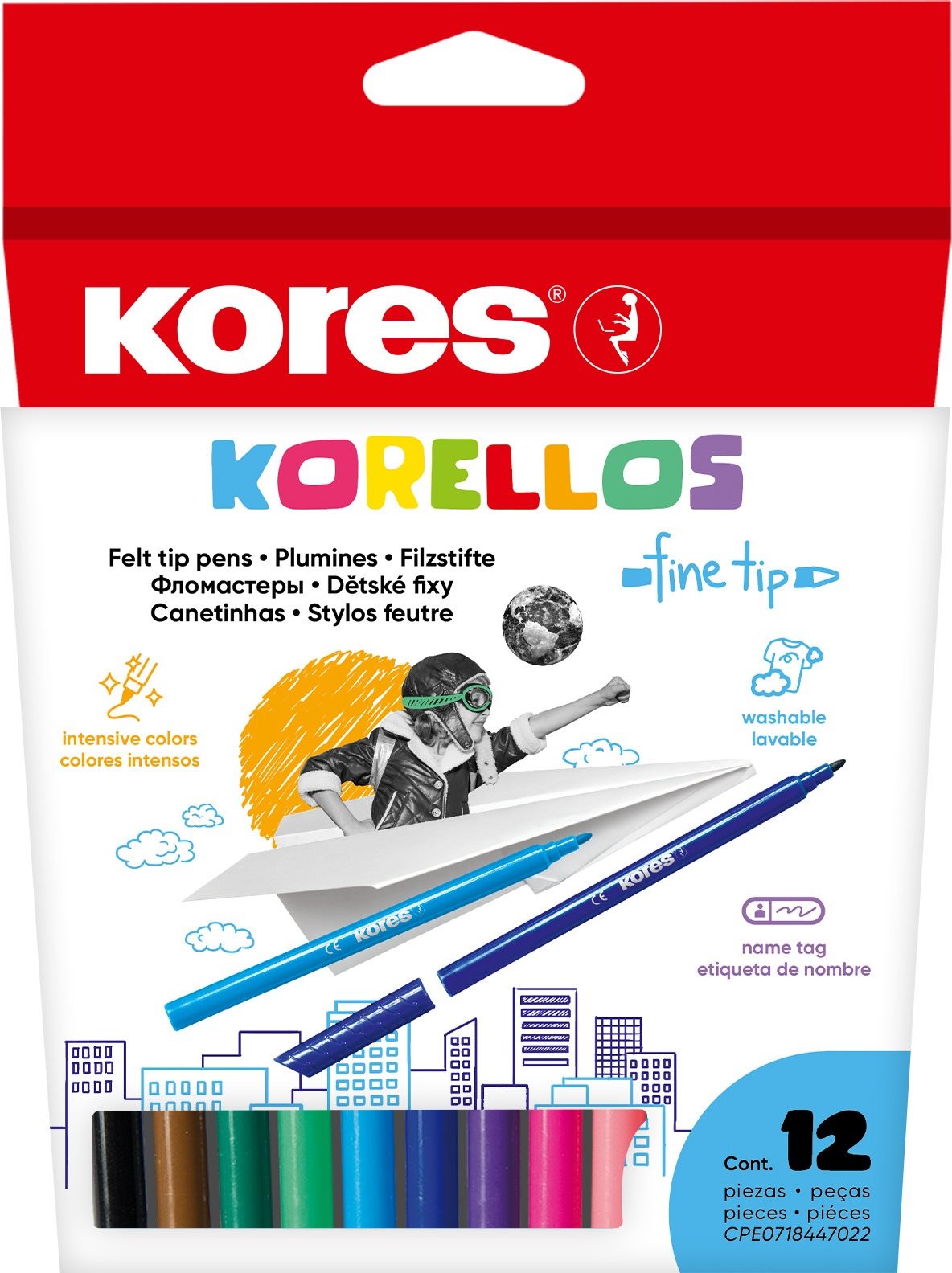 Filctoll KORES KORELLO gyerekeknek