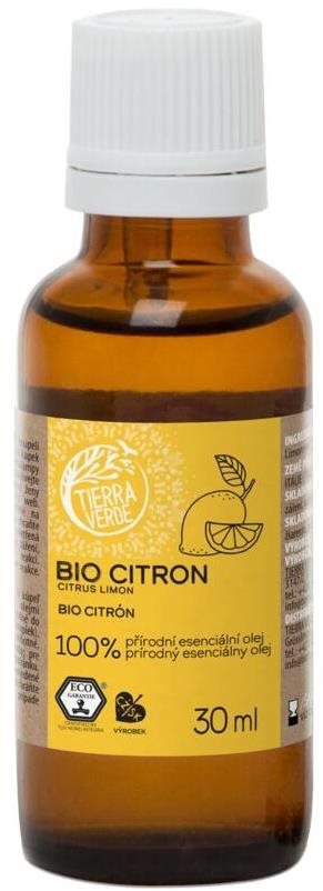 Illóolaj TIERRA VERDE BIO Citrom 30 ml