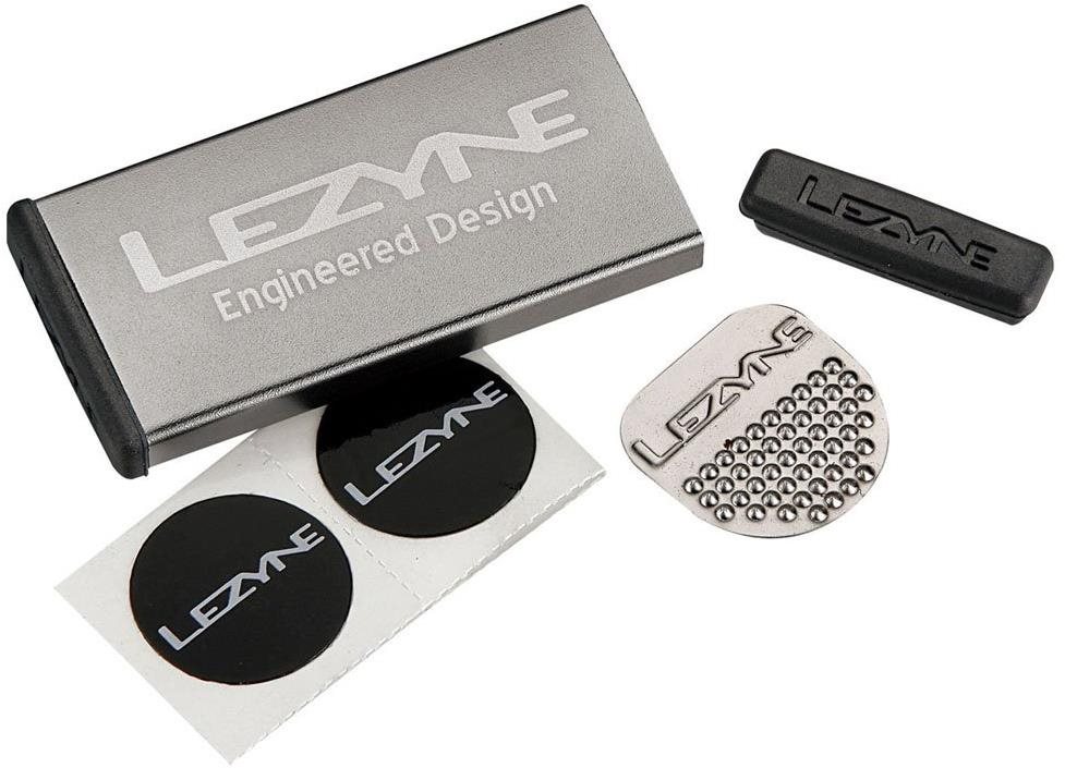 Javító foltkészlet Lezyne Metal Kit Lite Grey