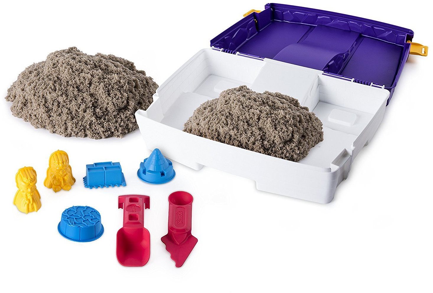 Kinetikus homok Kinetic Sand Utazóbőrönd formákkal