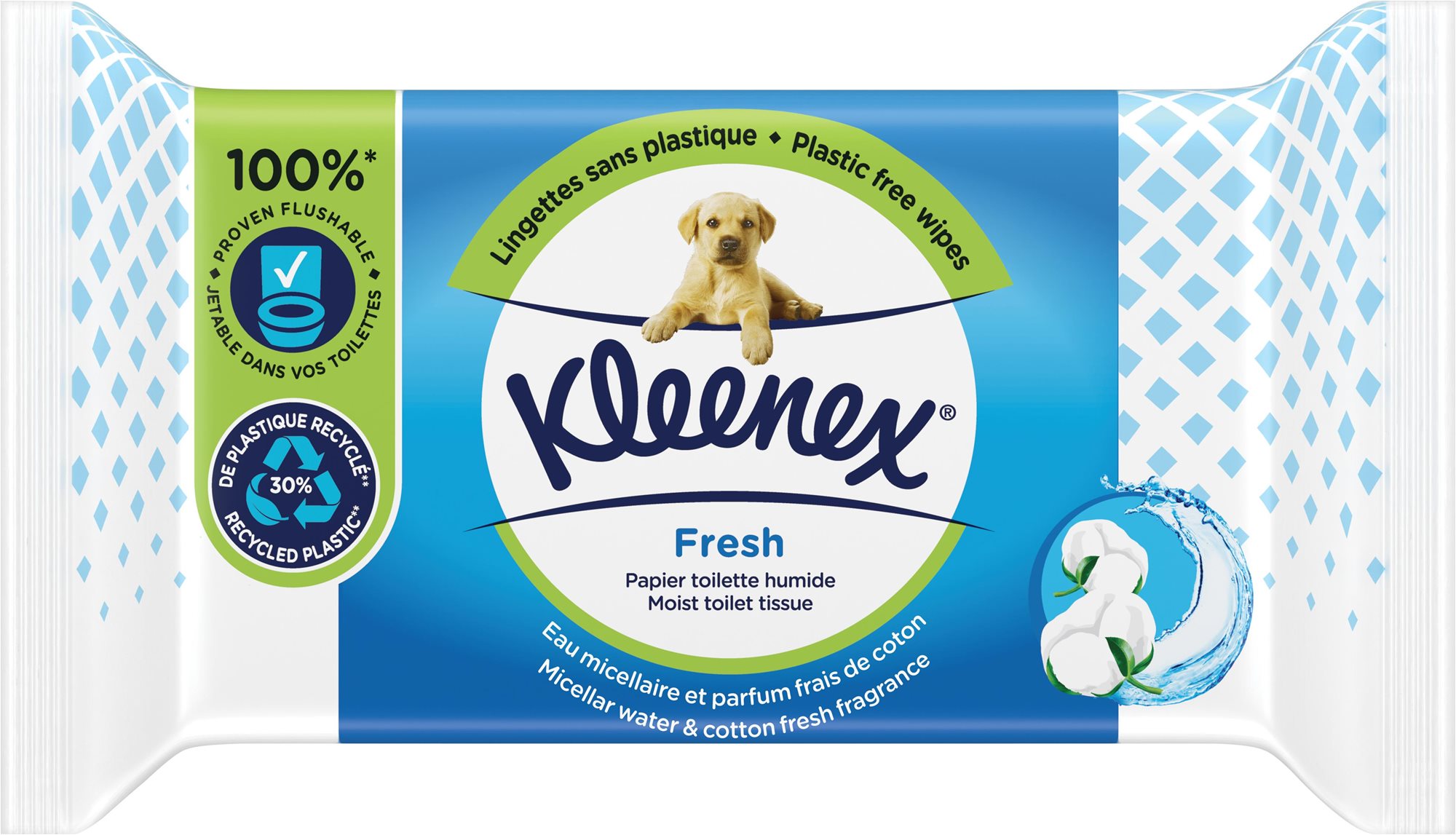 Nedves wc papír Kleenex BT Moist Fresh 42 db