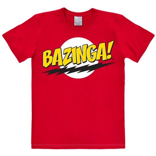 Póló Bazinga Logo - póló