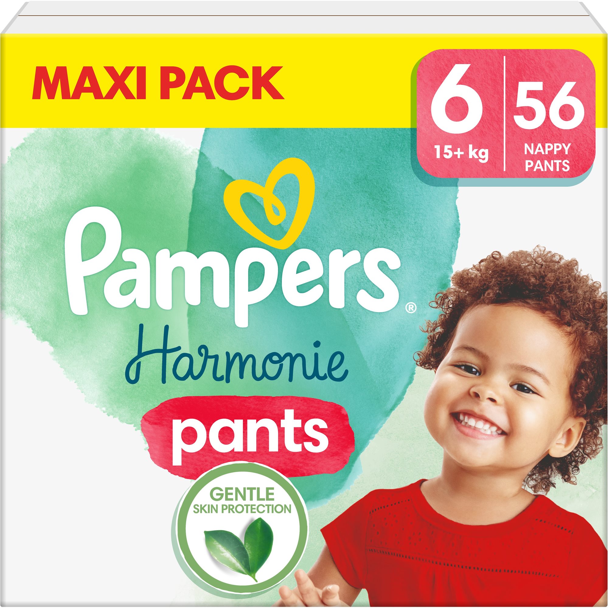 Bugyipelenka PAMPERS Harmonie Pants 6-os méret (56 db)