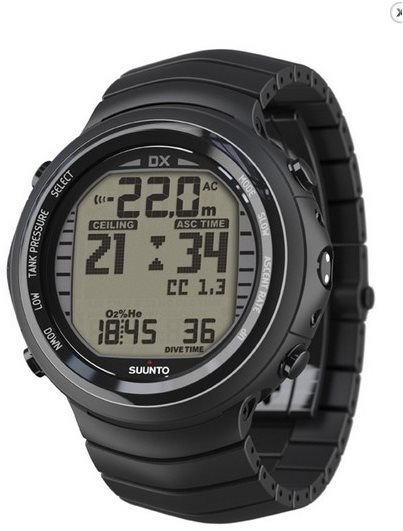 Búvárkomputer SUUNTO DX Titanium + USB