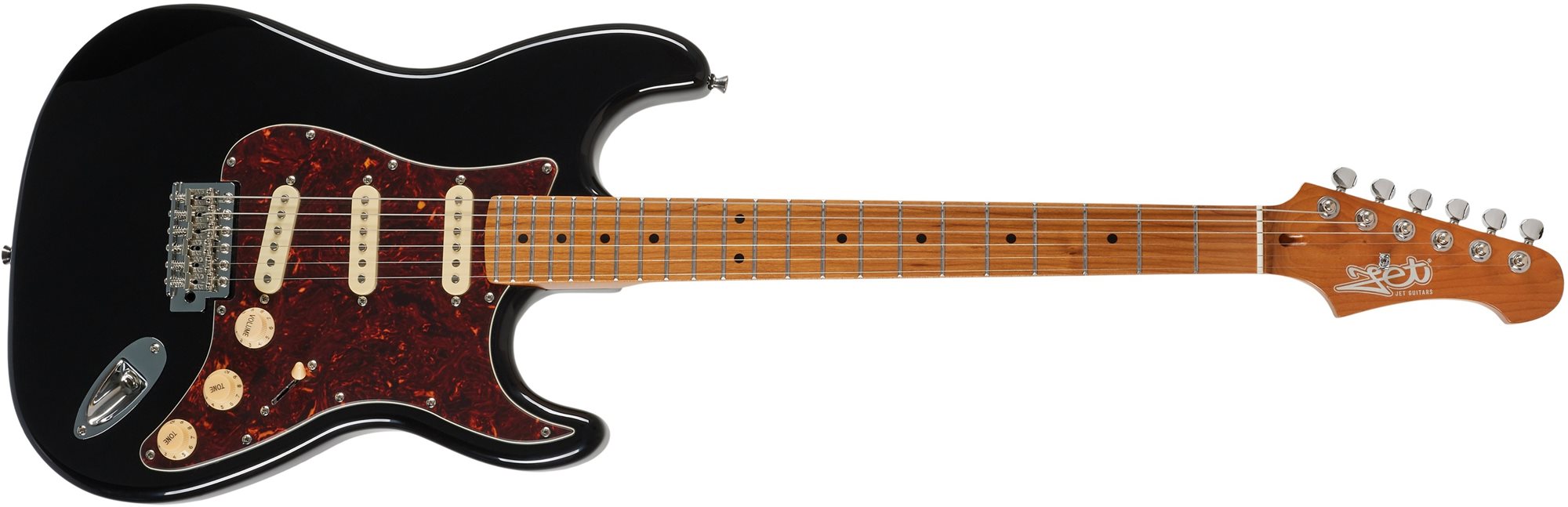 Elektromos gitár JET GUITARS JS 300 BK