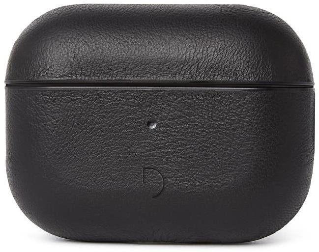 Fülhallgató tok Decoded Leather Aircase Black AirPods 3