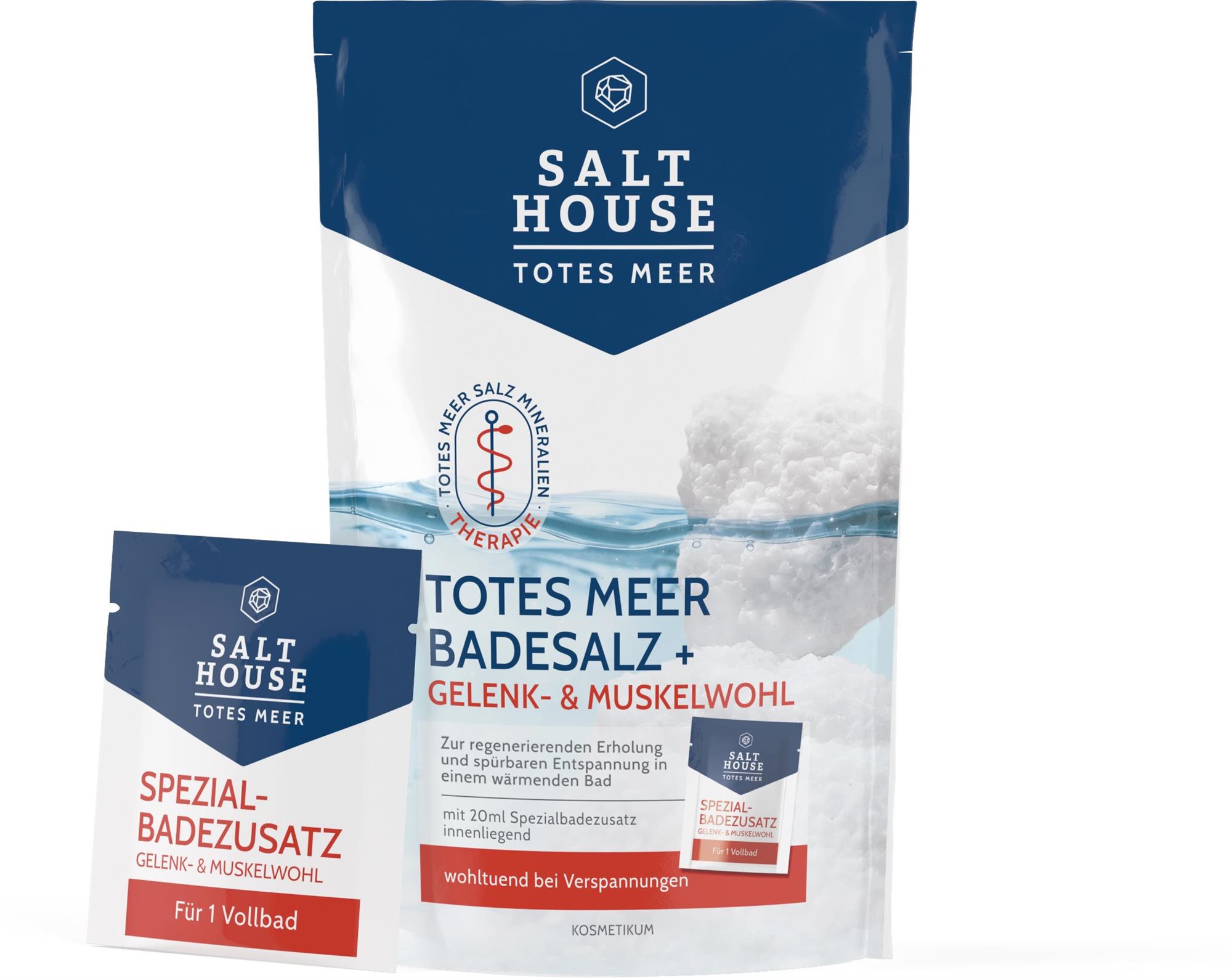 Fürdősó SALT HOUSE ízületi fájdalom ellen 400 g + 20 ml