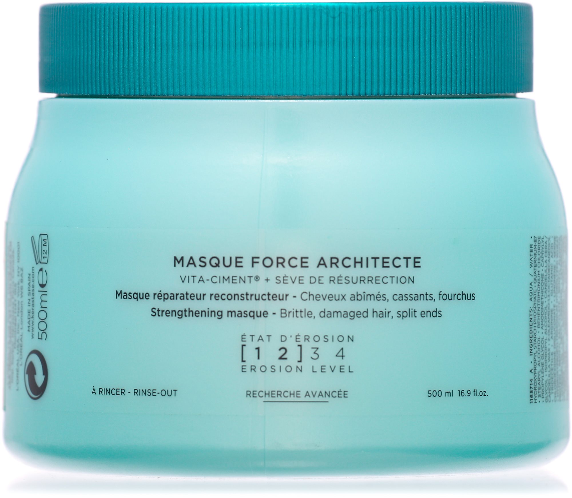 Hajpakolás KÉRASTASE Résistance Masque Force Architecte 500 ml