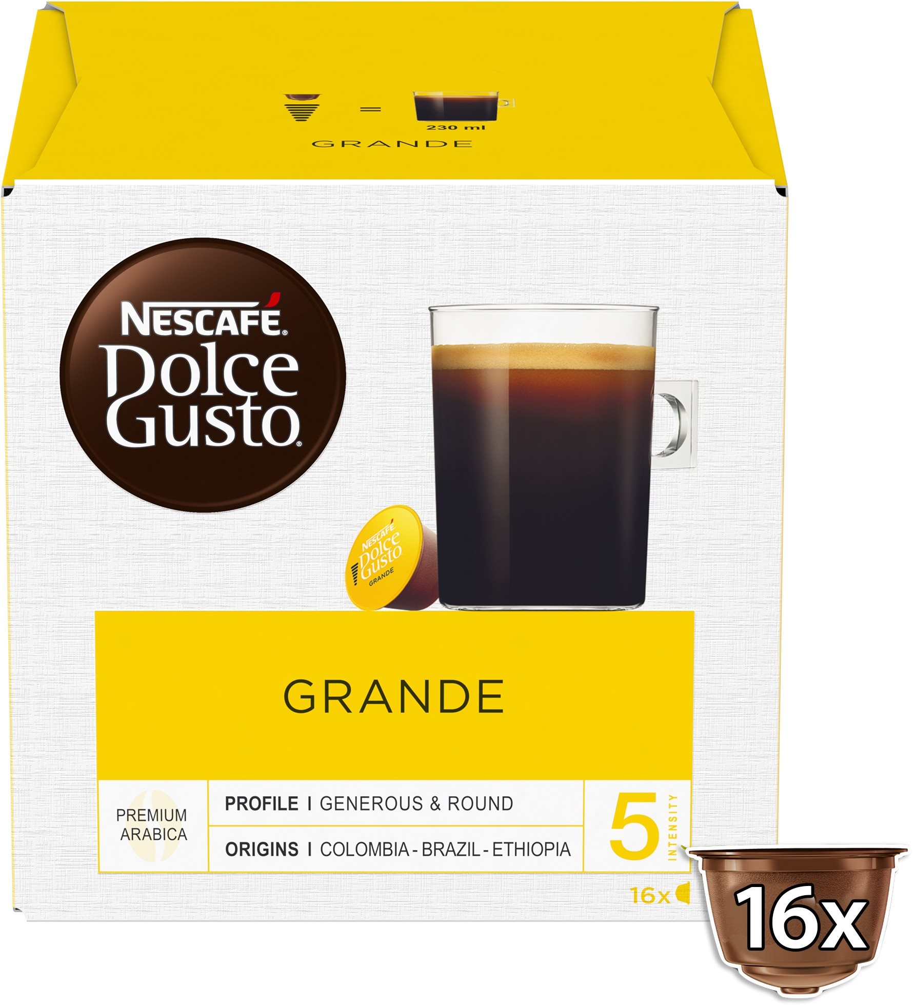 Kávékapszula NESCAFÉ® Dolce Gusto® Grande