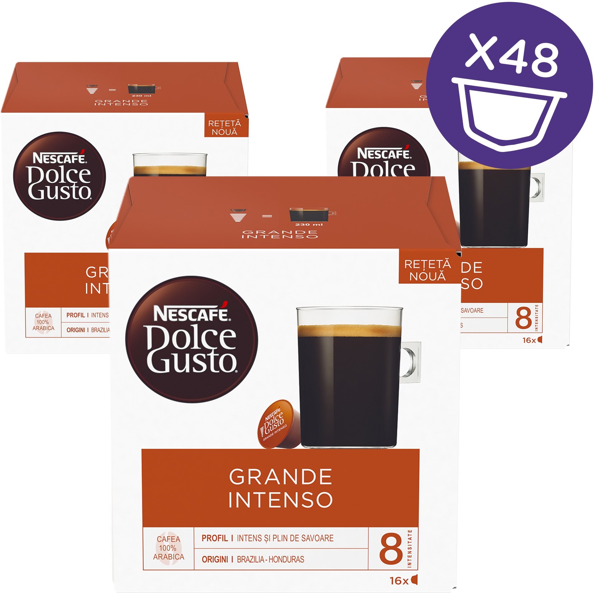 Kávékapszula NESCAFÉ® Dolce Gusto® Grande Intenso