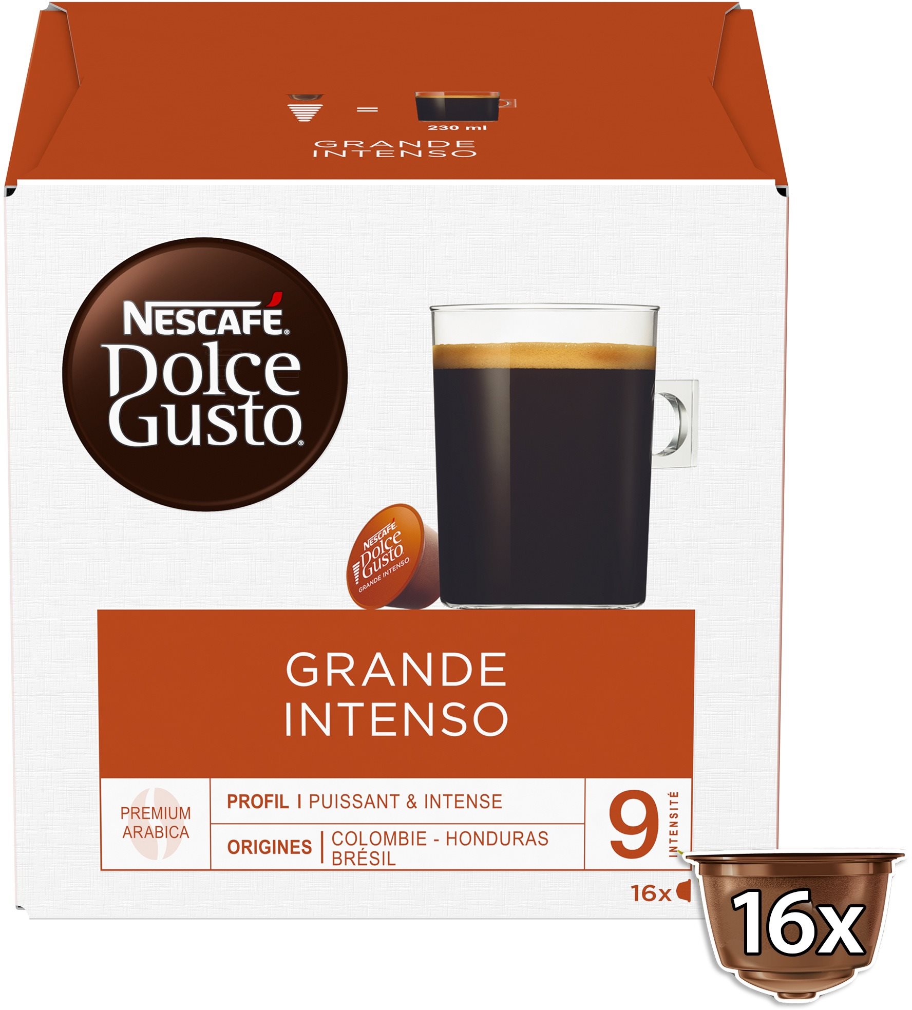 Kávékapszula NESCAFÉ® Dolce Gusto® Grande Intenso