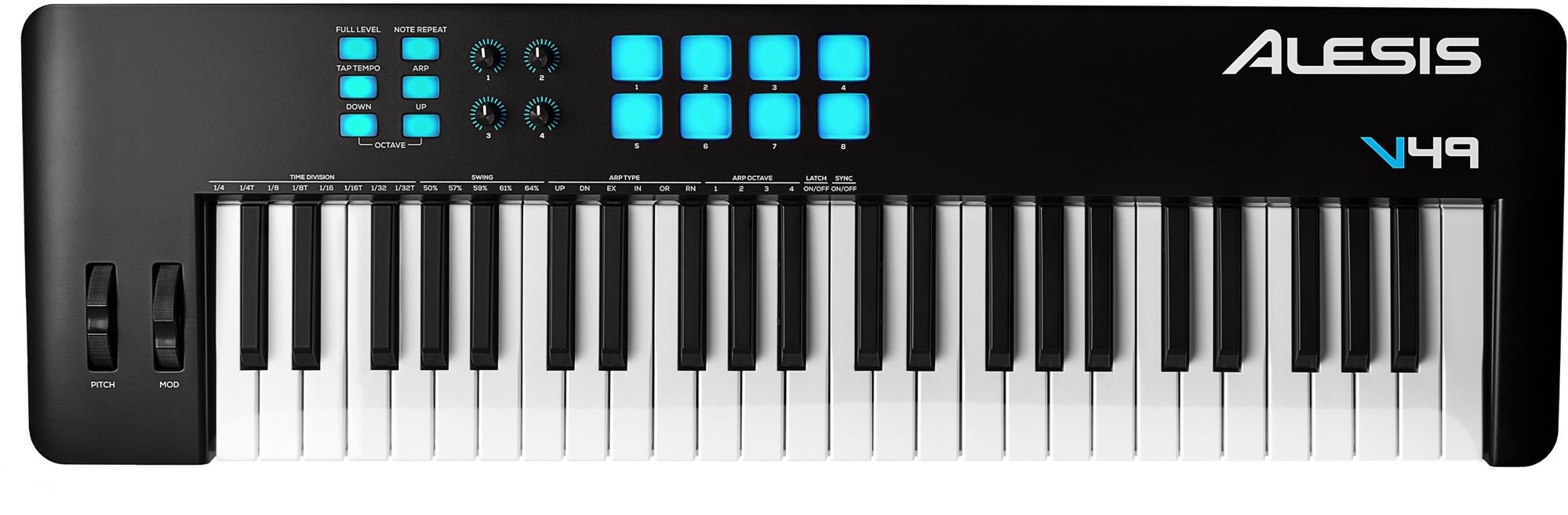 MIDI billentyűzet Alesis V49 MKII