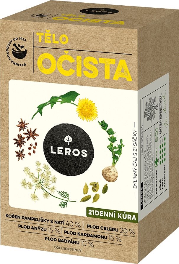 Tea LEROS Testi megtisztulás 21× 1