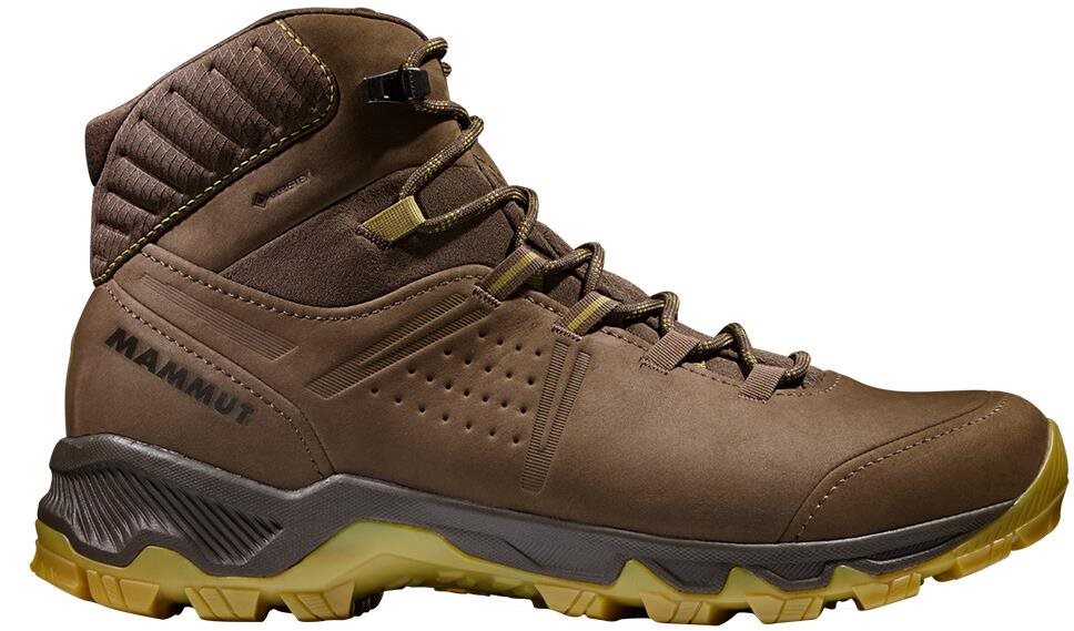 Trekking cipő Mammut Mercury IV Mid GTX® Men Moor-Amber Green