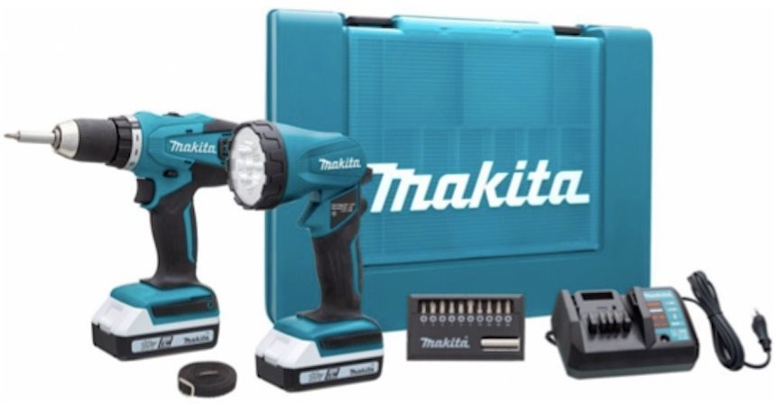 Akkus fúró Makita DF457DWLX 18V