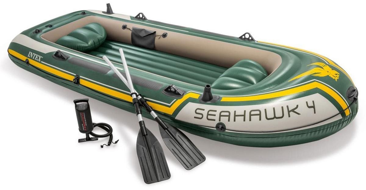 Felfújható gumicsónak Intex SEAHAWK 4 Szett