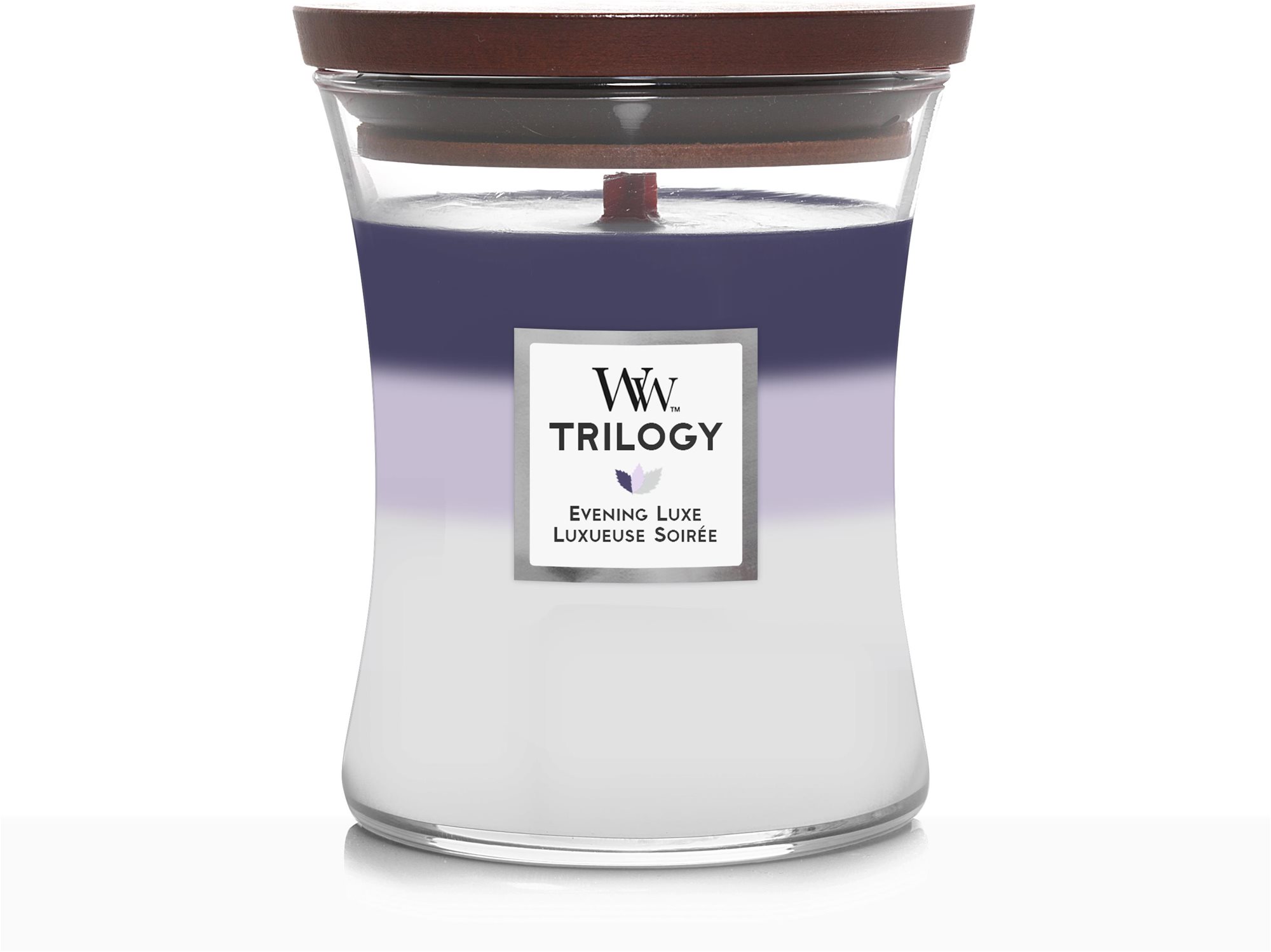 Gyertya WoodWick Trilogy Evening Luxe 275 g