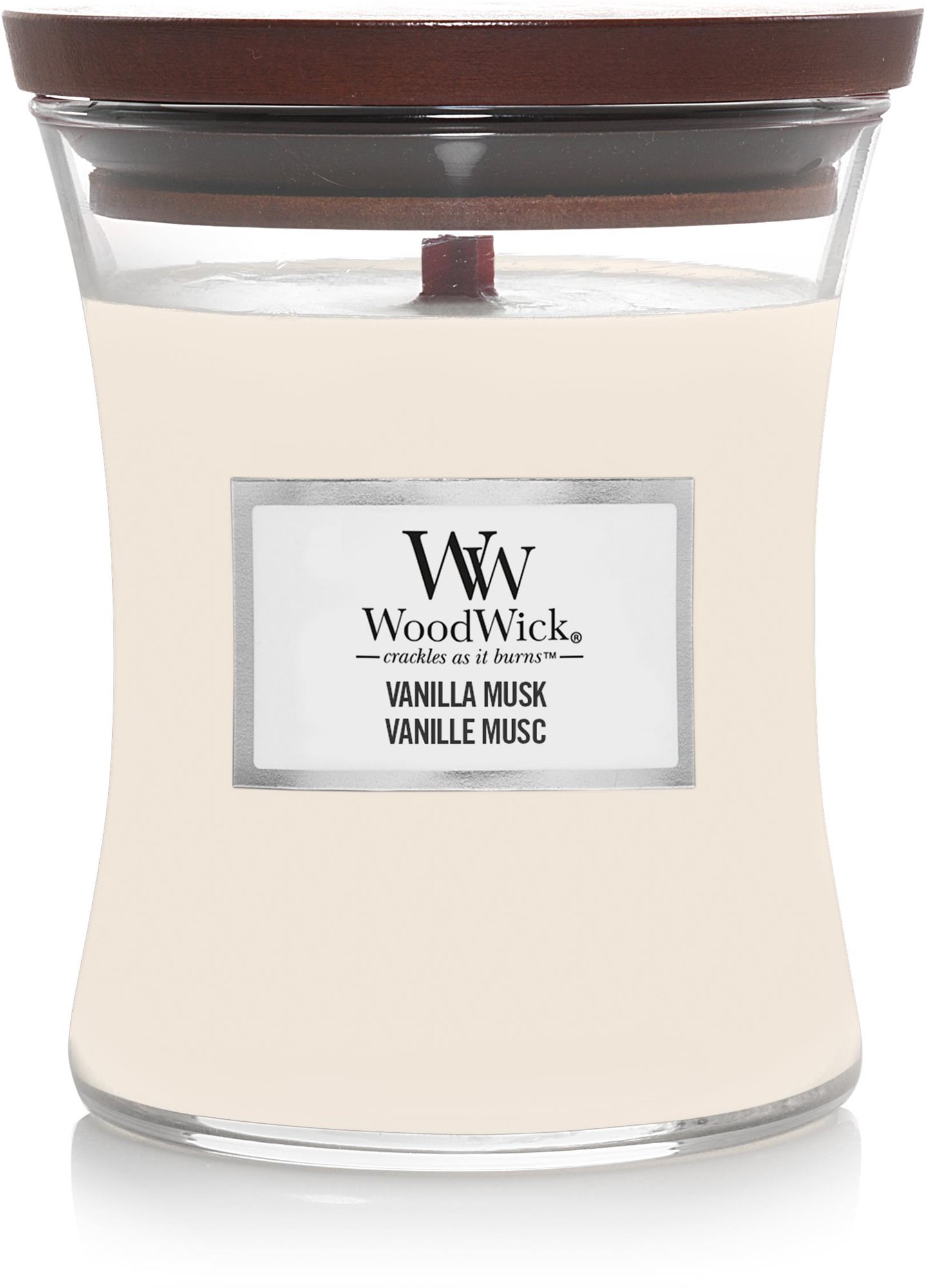 Gyertya WoodWick Vanilla Musk 275 g