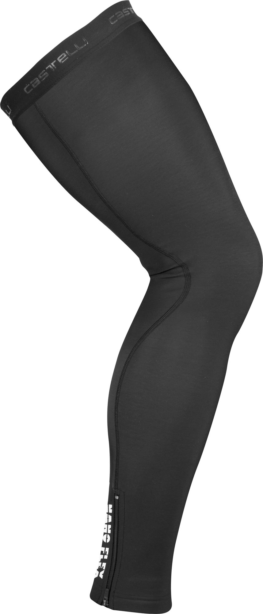 Könyök/lábszárvédő Castelli Nano Flex Legwarmer Black