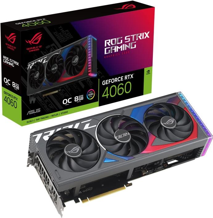 Videókártya ASUS ROG STRIX GeForce RTX 4060 8G OC