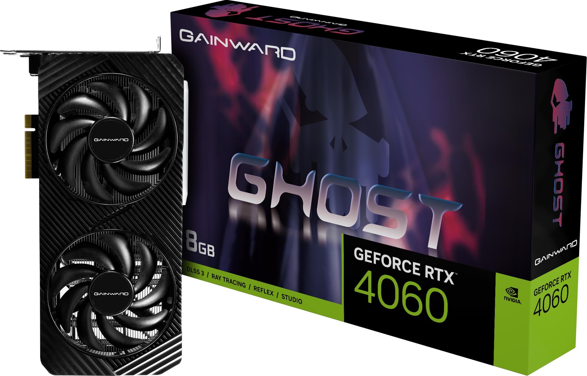 Videókártya GAINWARD GeForce RTX 4060 Ghost 8G