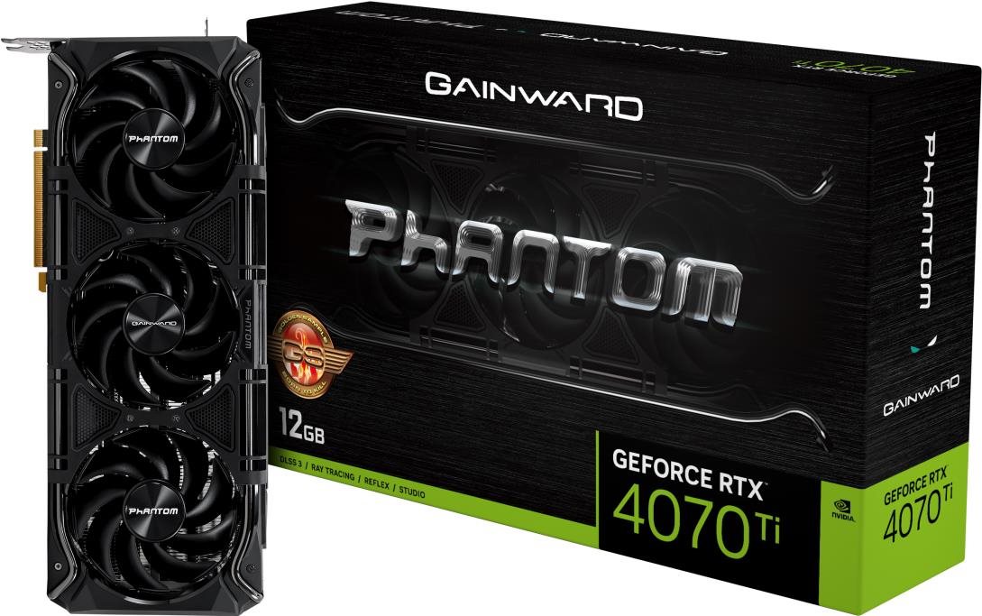 Videókártya GAINWARD GeForce RTX 4070 Ti Phantom GS 12G