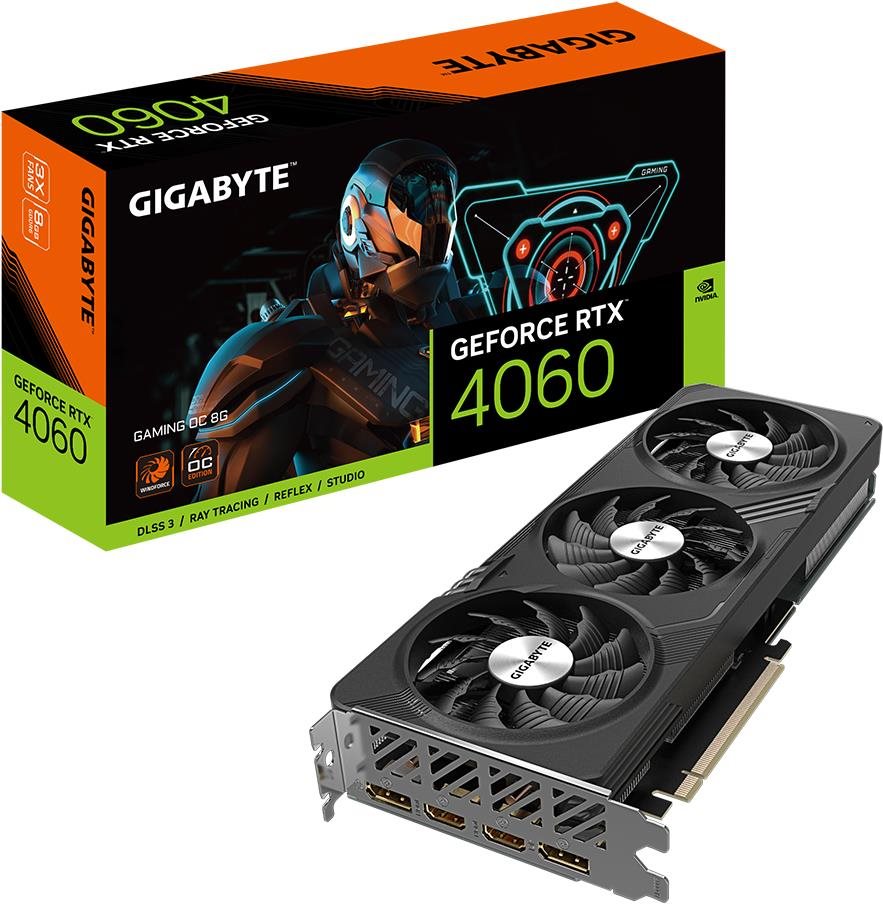 Videókártya GIGABYTE GeForce RTX 4060 GAMING OC 8G